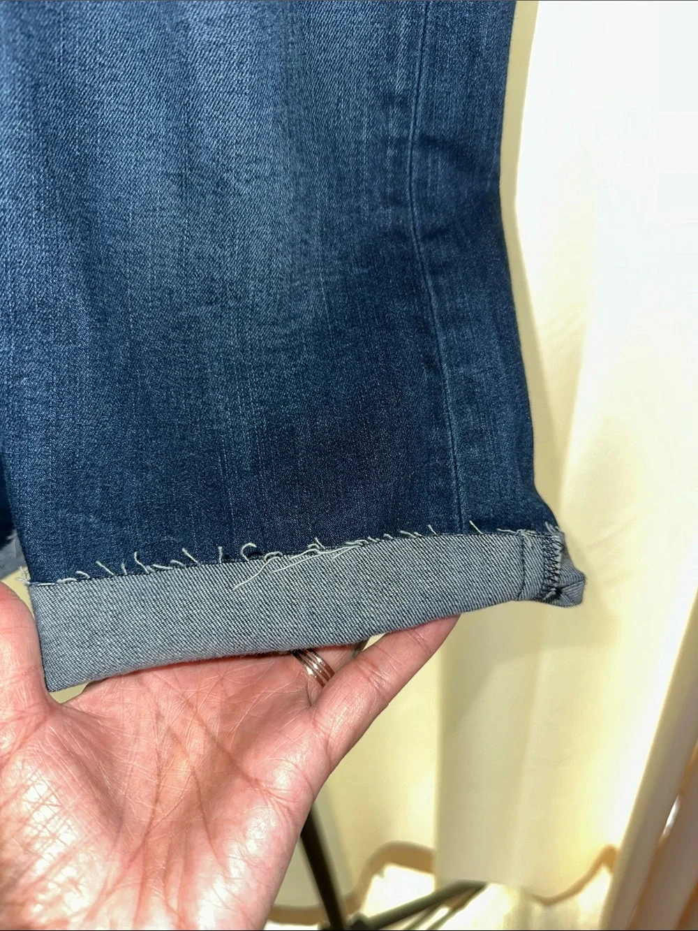 Barbell Apparel Dark Indigo Capri size 28